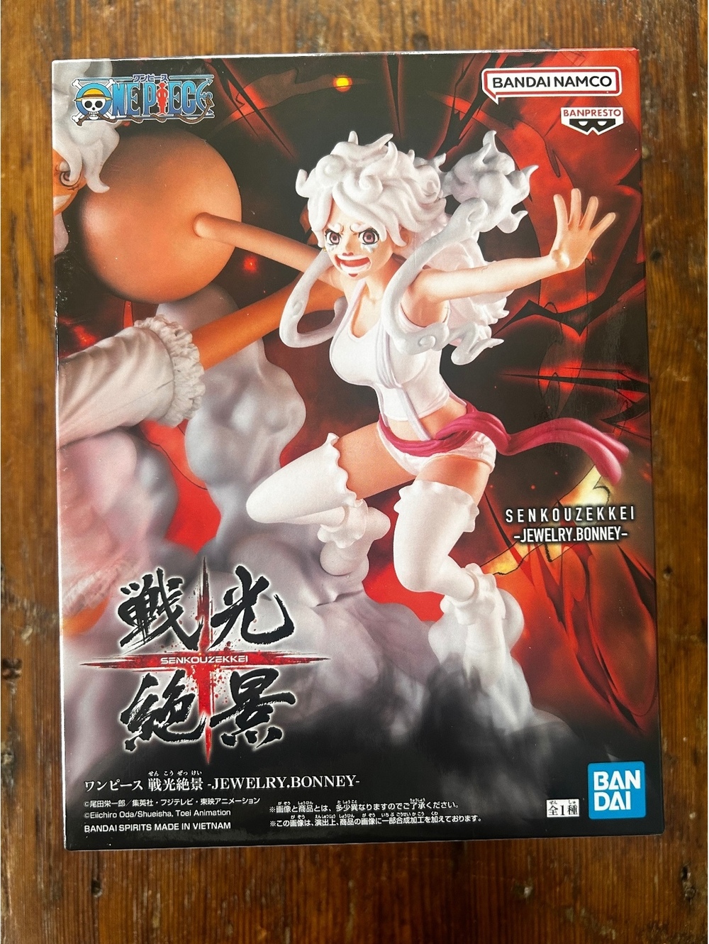 Bandai Namco One Piece Senkouzekkei Jewelry Bonney Figure - Dynamic Anime Statue